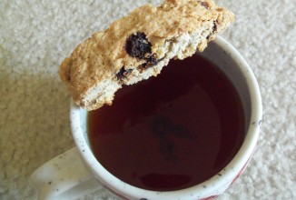 Бискотти с семечками и шоколадом