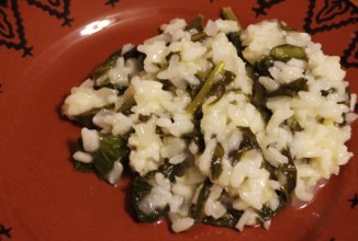 Ризотто с шпинатом