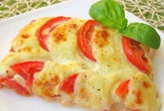 Пирог с помидорами и сыром