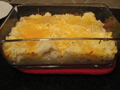 Рецепт Рисовая запеканка с сыром