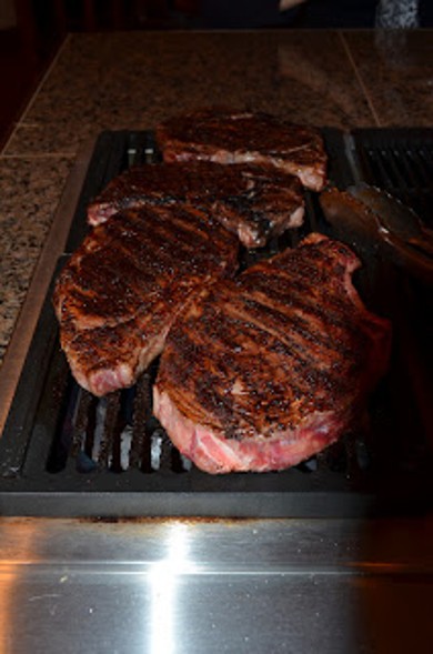 Стейк маринованный с кофе и перцем чили - Шаг 3