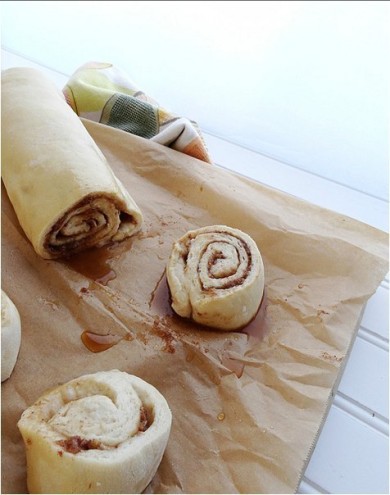 Роллы с шоколадом и корицей - Шаг 14