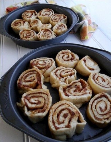 Роллы с шоколадом и корицей - Шаг 15