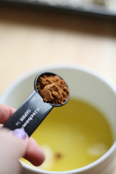 Попкорн с корицей и сливками - Шаг 1