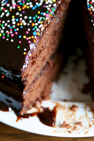 Шоколадный торт с глазурью - Шаг 10