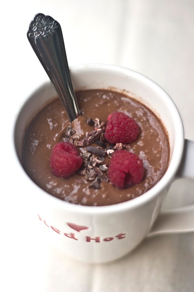 Горячий шоколадный пудинг