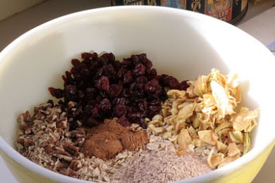 Домашние мюсли - приготовление