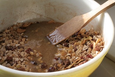 Домашние мюсли - приготовление