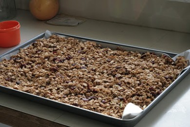 Домашние мюсли - приготовление