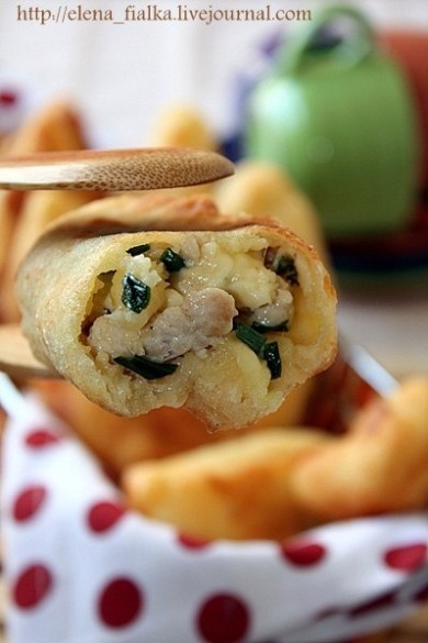 Творожные пирожки с курицей и сыром - Шаг 10