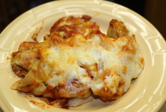 Запеканка с пастой тортеллини