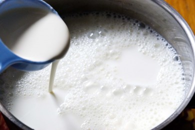 Домашний сыр Рикотта - приготовление