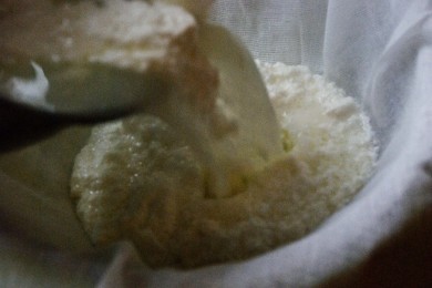 Домашний сыр Рикотта - приготовление