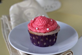 Клубнично-лимонные кексы