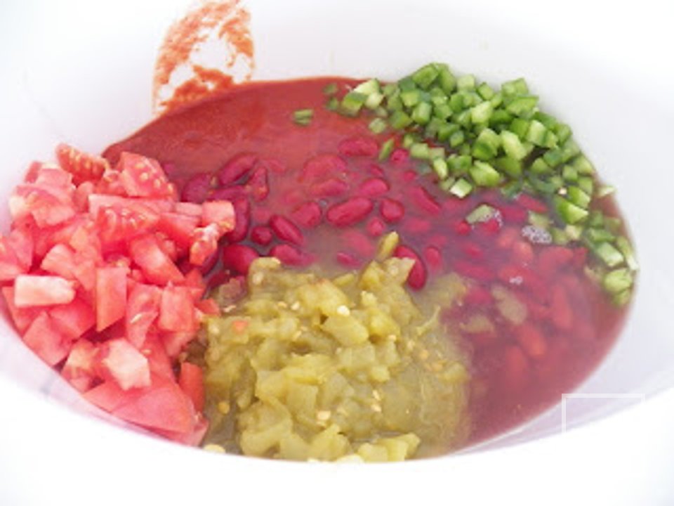 Тушеная говядина с фасолью - Шаг 1