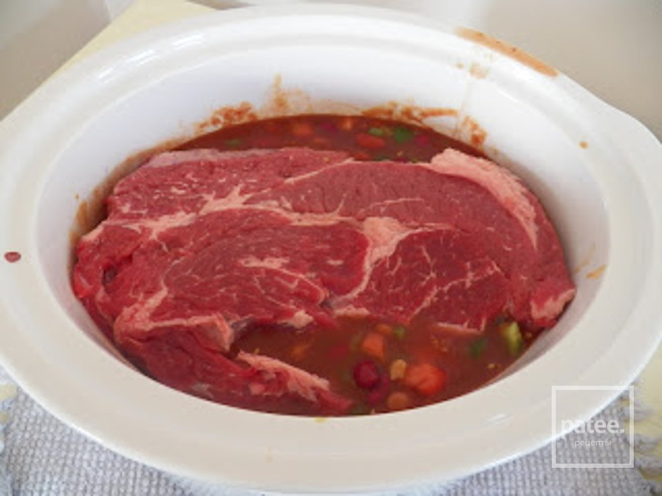 Тушеная говядина с фасолью - Шаг 2