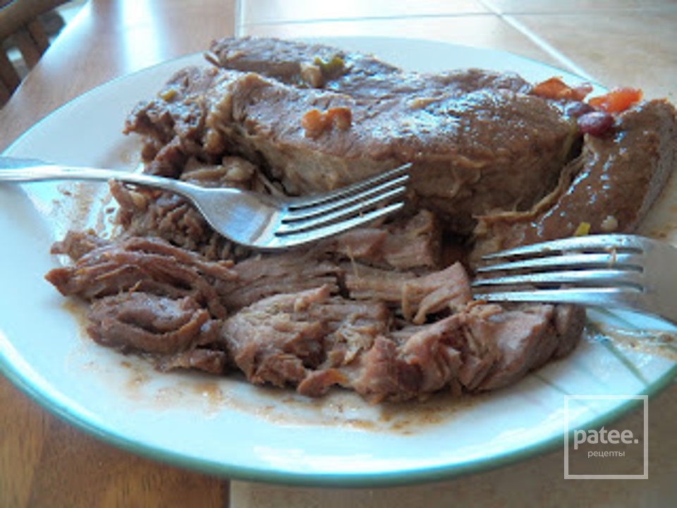 Тушеная говядина с фасолью - Шаг 5