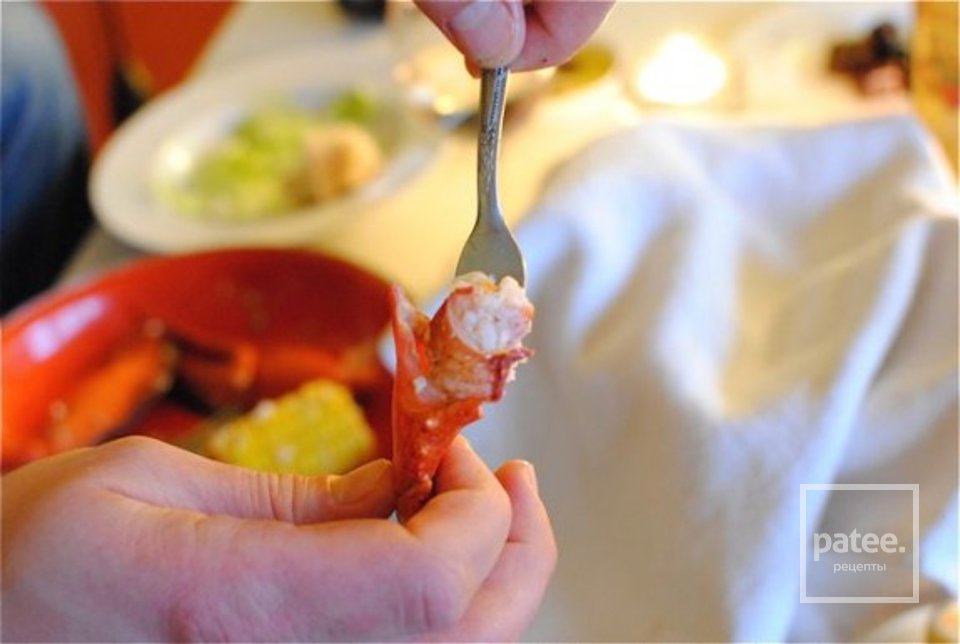 Омары с картофелем и кукурузой - Шаг 9