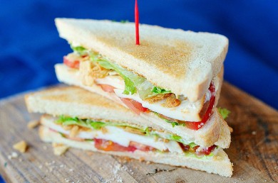 Рецепт Вегетарианский сэндвич