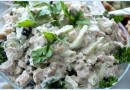 Куриный салатик