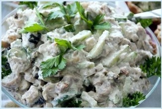 Куриный салатик