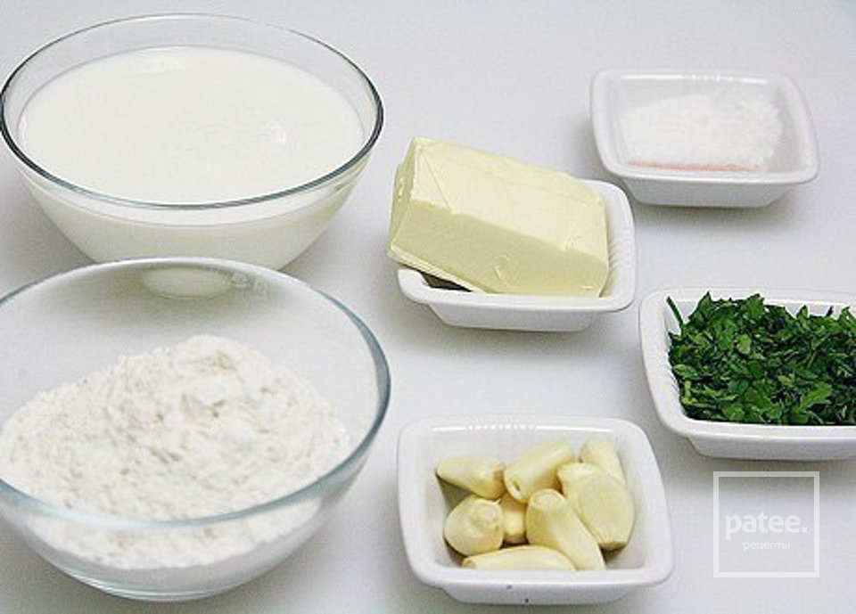 Чесночные булочки - Шаг 1