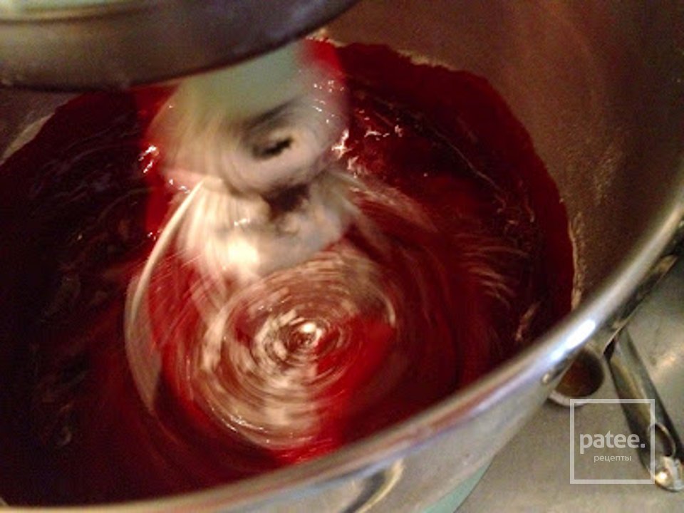 Красные мини-пирожные брауни - Шаг 7