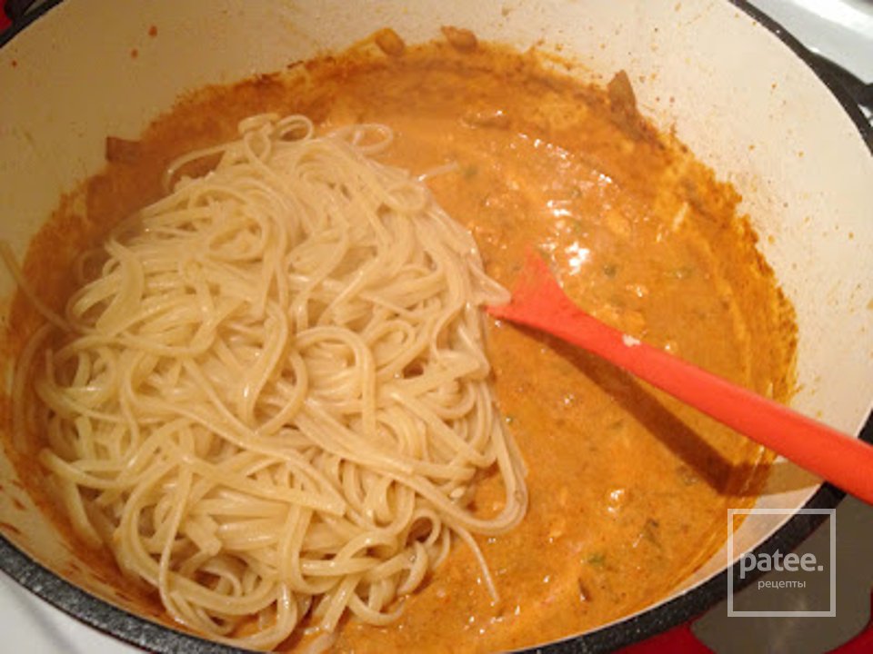 Курица с пастой и соусом энчилада - Шаг 10