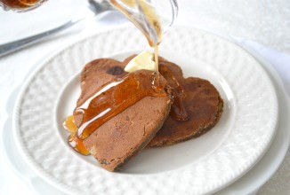 Шоколадные блинчики с авокадо