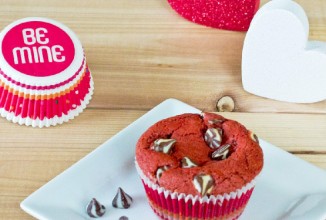 Красные бархатные кексы