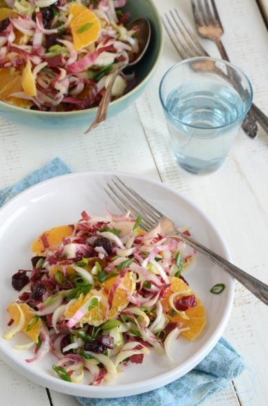 Салат с цикорием и апельсином - Шаг 2