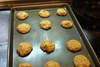 Овсяное печенье с грецкими орехами