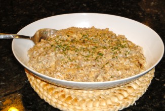 Беф-строганоф из фарша