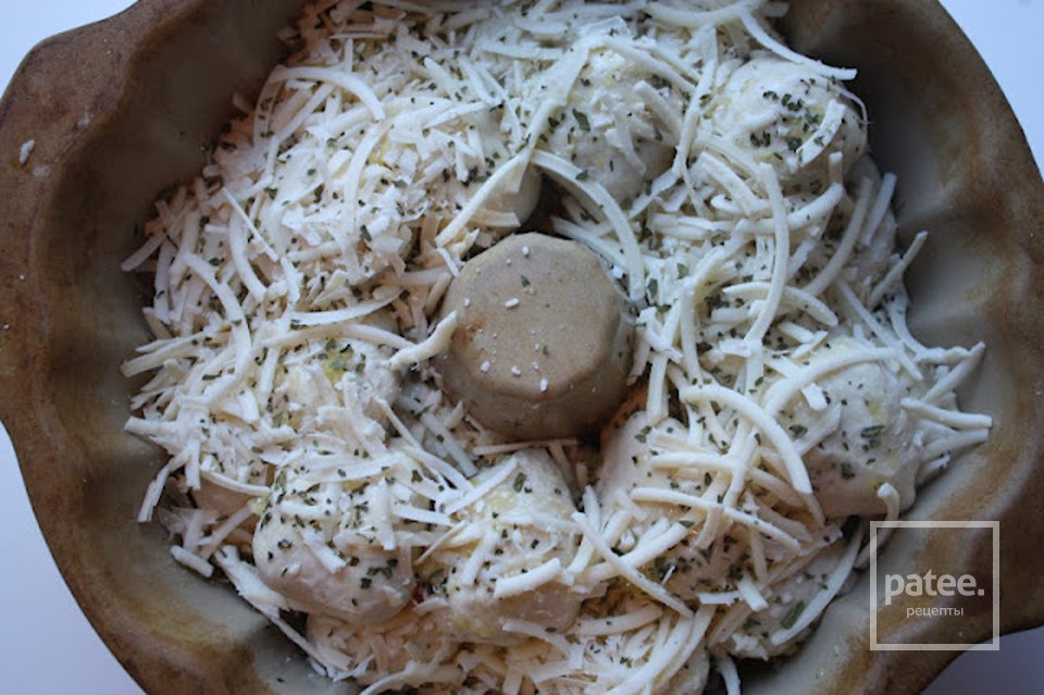 Хлеб с сыром и колбасой - Шаг 5