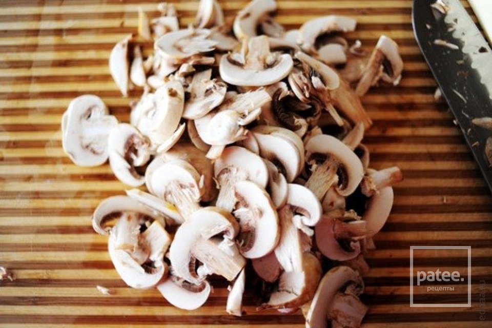 Конвертики с грибами - Шаг 1