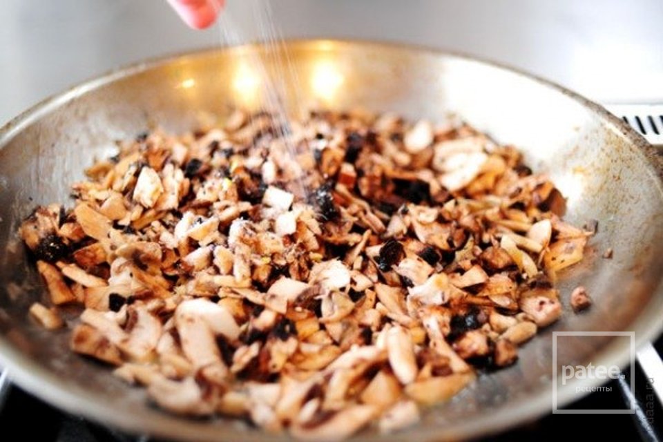 Конвертики с грибами - Шаг 3