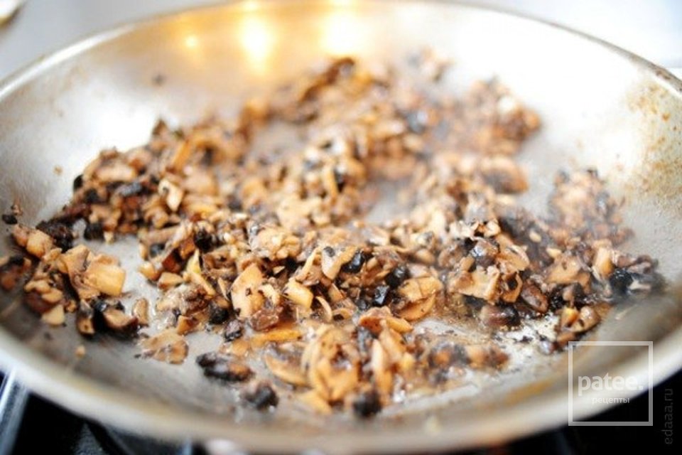 Конвертики с грибами - Шаг 4