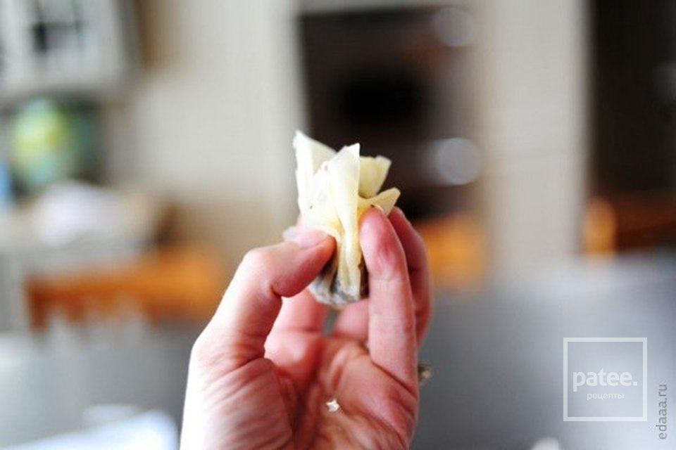 Конвертики с грибами - Шаг 7