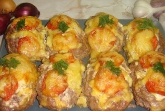 Мясные зразы по-французски