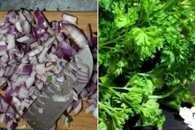 Фаршированный болгарский перец - приготовление