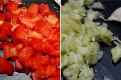 Фаршированный болгарский перец - приготовление