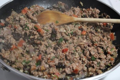 Фаршированный болгарский перец - приготовление