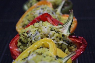 Фаршированный болгарский перец - приготовление