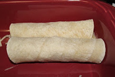 Энчилада с курицей - приготовление