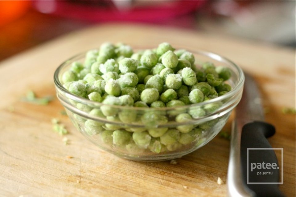 Паста с брокколи и зеленым горошком - Шаг 6