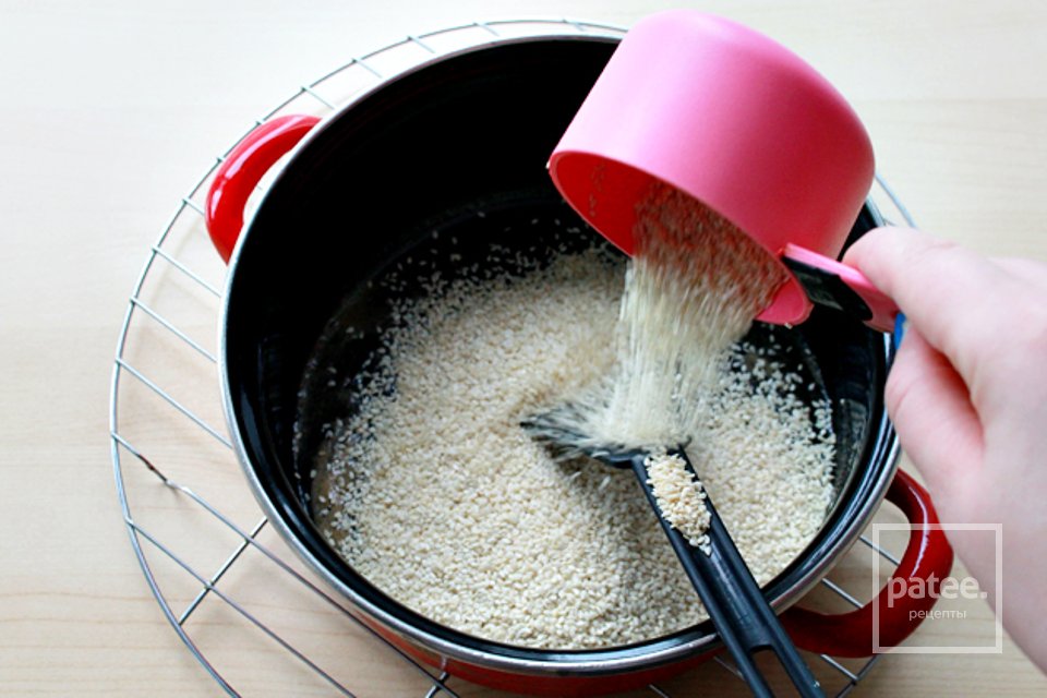Кунжутные батончики - Шаг 3