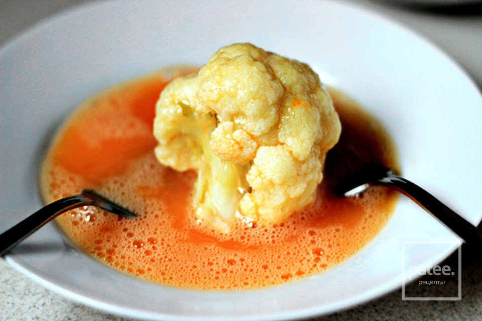 Цветная капуста, поджаренная в сухариках - Шаг 7