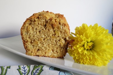 Хлеб с кусочками ананаса и кокоса - приготовление