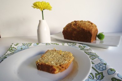 Хлеб с кусочками ананаса и кокоса - приготовление