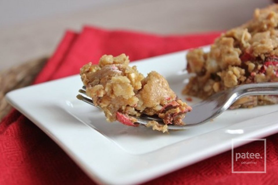 Пирог из арахисового масла с конфетами - Шаг 8